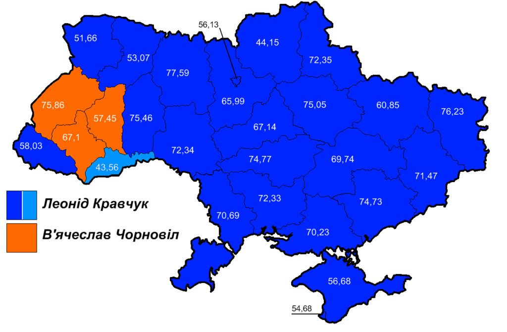Президентские выборы на Украине 1991 